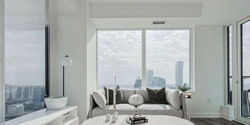 2704 - 395 SQUARE ONE DRIVE|3室2卫出租 图片 3