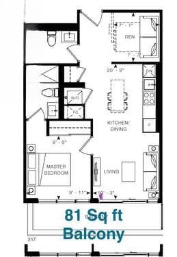 518 - 3009 NOVAR ROAD|2室2卫出租